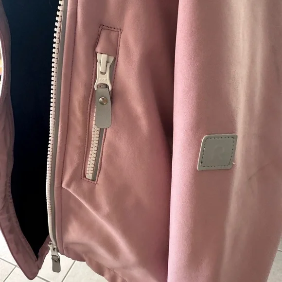 Kids Pink Raincoat with Hood - Picture 6 of 7